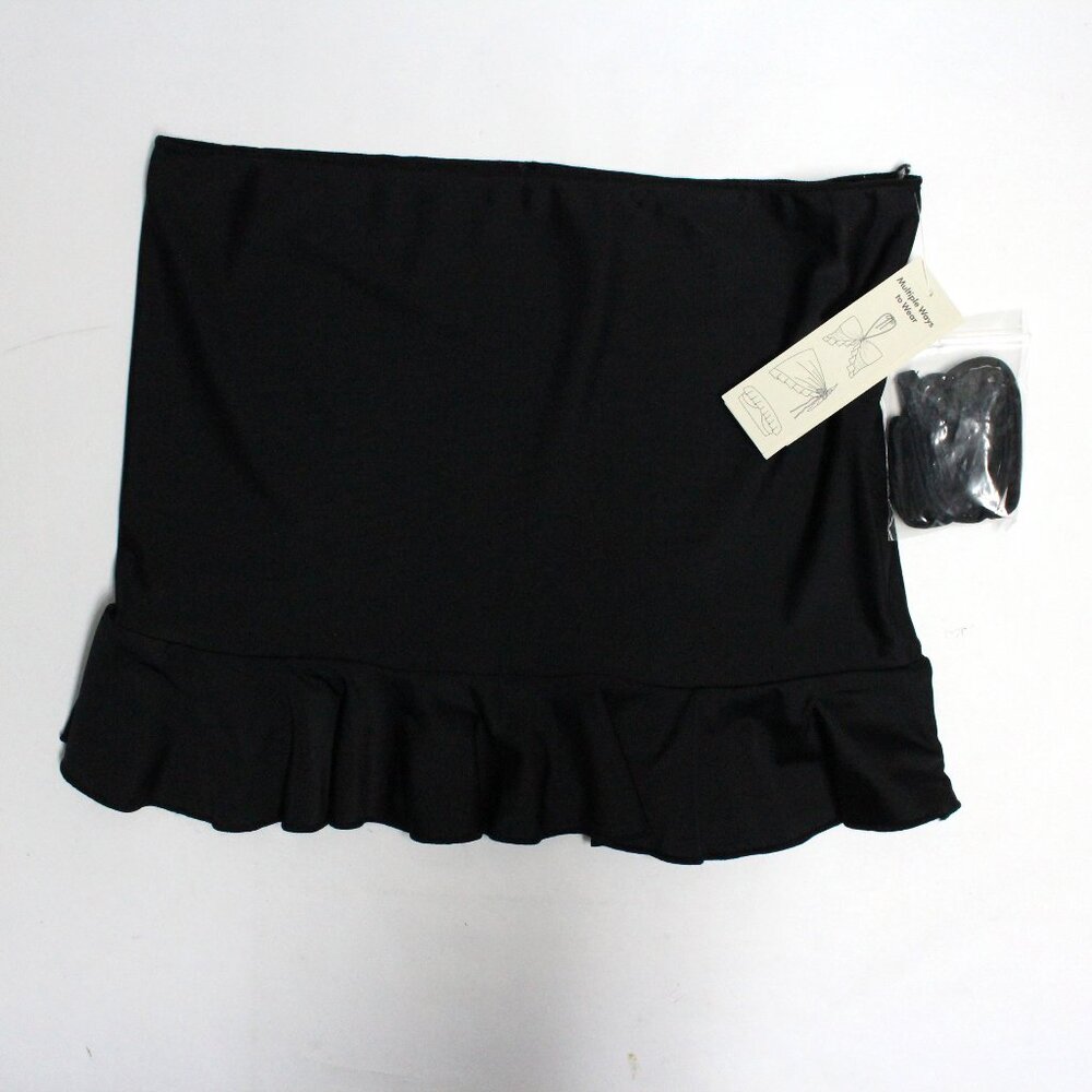 No Boundaries NWT Small 4-6 Versatile Black Top Can Be Worn Multiple Ways